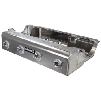 BBC Mark IV Marine Dry Sump 4 P/U 5in Deep Aluminum Oil Pan w/Pump Notch