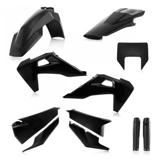 20-23 Husqvarna TE150i-300i/ FE350/s-501/s Full Plastic Kit - Black