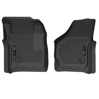 99-07 Ford F-250 Super Duty Crew Cab X-act Contour Front Floor Liners (Black