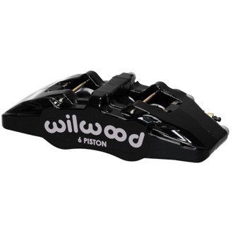Wilwood Caliper-Forged Dynapro 6 5.25in Mount-R/H 1.62/1.12/1.12in Pistons 0.81in Disc
