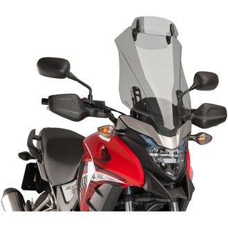 Touring Windshield With Visor Smoke