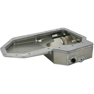 Mitsubishi Evo 10 (w/Factory AC) Road Race Baffled Extra Capacity Aluminum Oil Pan