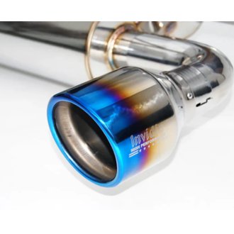 15-18 Ford Focus RS N1 w/Valve Rolled Titanium Tip Cat-Back Exhaust