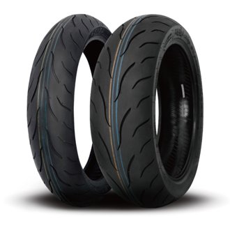 KM1 Sport Touring Radial Rear Tire - 190/50ZR17 4PR 73W TL 144R2061