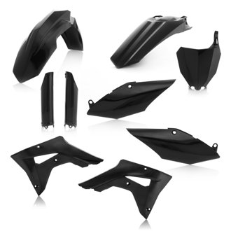 17-18 Honda CRF450RX (Does Not Include Airbox Cover) Full Plastic Kit - Black