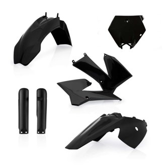 03-12 KTM SX85/ 04-11 SX105 Full Plastic Kit - Black