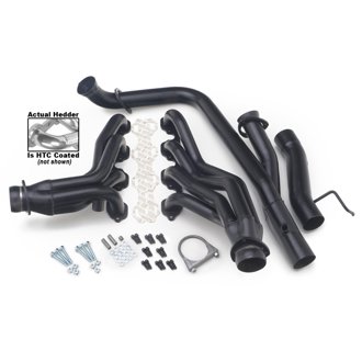 Silver 50-State Headers for 1988-97 2WD/4WD F150-F350 Trucks w/7.5L (no A.I.R.)
