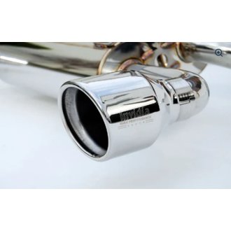 15-18 Ford Focus RS N1 w/Valve Rolled Polished Tip Cat-Back Exhaust