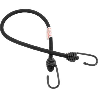 Bungee 24in Heavy Duty 2 Hook Black