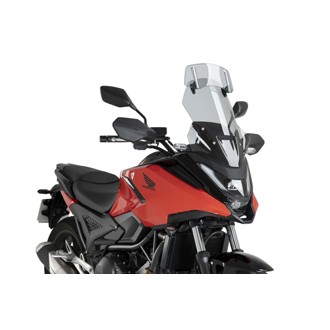 Touring Windshield With Visor Smoke