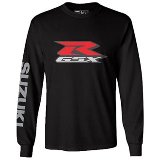 Suzuki Gsxr Long Sleeve T-Shirt / Black (Xxl