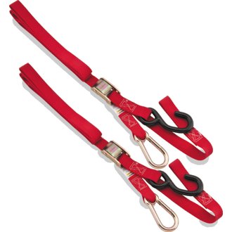 Tiedown Carabiner Softhook - Red
