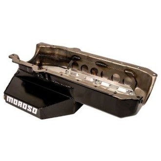Chevrolet Small Block w/1 Piece Rear Main Seal Circle Track SK Lights 6.5 Deep Oil Pan