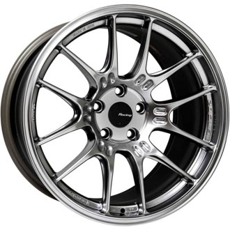 GTC02 18x8 5x114.3 35mm Offset 75mm Bore Hyper Silver Wheel