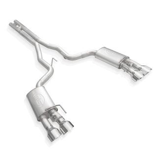 2020 Ford GT500 Legend Catback H-Pipe Exhaust Factory Connect - Polished Tips