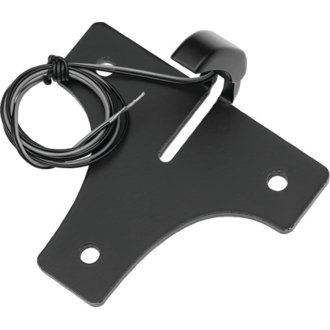 Led License Plate Light Black