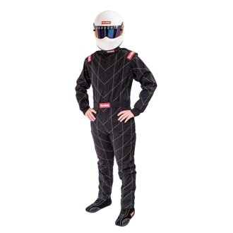 Black Chevron-1 Suit - SFI-1 Small