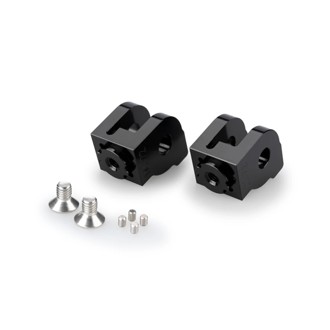 Adaptor Adjustable Rider Footpeg Black