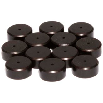 Set of 12 Hardened Lash Caps w/ 3/8" Valve Stem, .190" Head Height