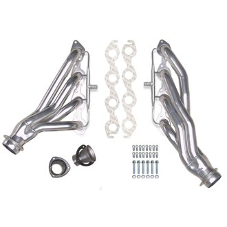 Silver Mid-Length E.O. Headers For 67-81 Camaro 396-502 w/A.I.R.