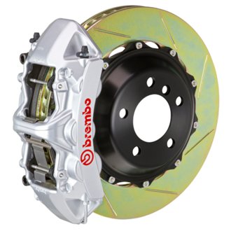 05-14 Mustang GT Excl non-ABS Equipped Fr GT BBK 6Pist Cast 355x32 2pc Rtr Slot Type1-Silver
