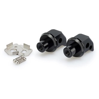 Adaptor Passenger Footpeg Black