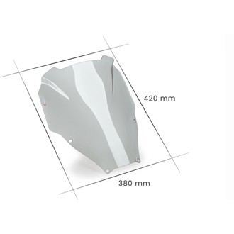 Windshield V-Tech Line Sport Smoke