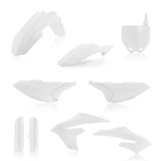 18+ Yamaha YZ65 Full Plastic Kit - White