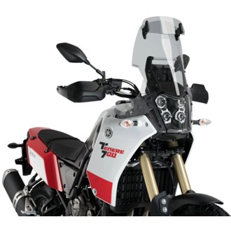 Touring Windshield With Visor Smoke