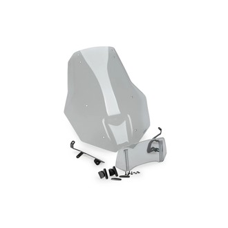 Touring Windshield With Visor Smoke
