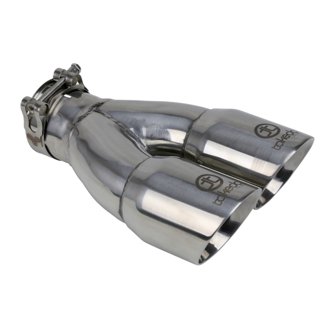 Takeda 304 Stainless Steel Clamp-on Exhaust Tip Polished