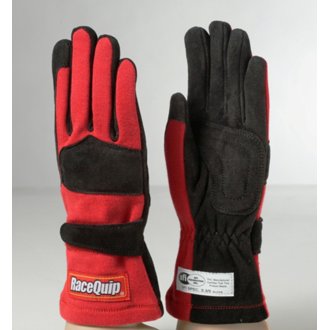 Red 2-Layer SFI-5 Glove - Large