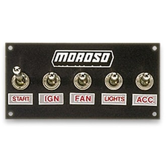 Toggle Switch Panel - Econo - 4in x 5in - Four On/Off Switches