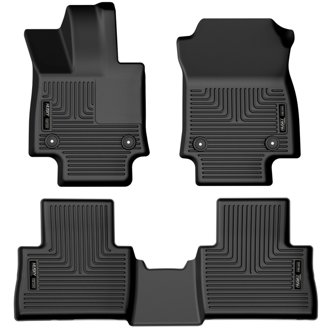 22-23 Lexus NX250/NX350 Weatherbeater Black Front & 2nd Seat Floor Liners