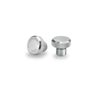 Mirror Hole Screw Plug Silver