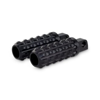 Universal Reaper Billet Footpeg Set - Black