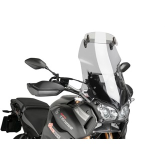 Touring Windshield With Visor Smoke