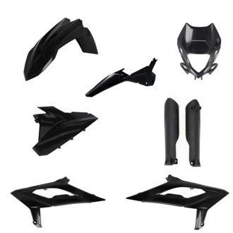 2023 Beta RR 2T 125-480 RR 2T 125RC-480RC Full Plastic Kit - Black