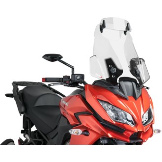 Multi-Adjustable Visor Fixed With Screws Clear