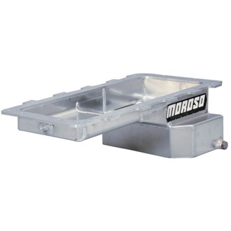 Ford 4.6/5.4L (w/Rear Sump) Drag Race Baffled Internal Wet Sump 7qt 6.5in Aluminum Oil Pan