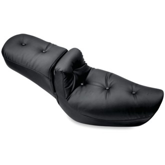 Mustang 06-17 Harley Dyna Duke 1PC Seat Regal - Black