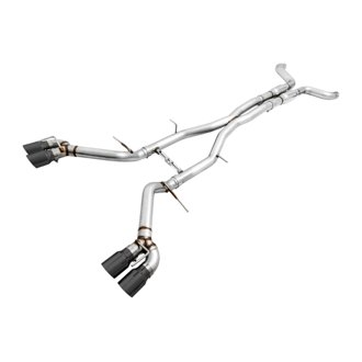 AWE Track Edition Cat-back Exhaust for Gen6 Camaro SS / ZL1 / LT1 - Resonated