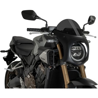 Retro Semi Fairing Dark Smoke