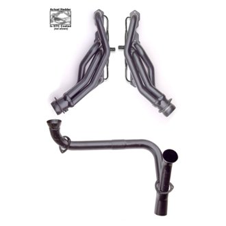 SILVER E.O. HEADERS for '88-95 1/2-3/4 TON GM TRUCK/SUV; 5.0-5.7L With A.I.R.