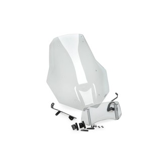 Touring Windshield With Visor Clear