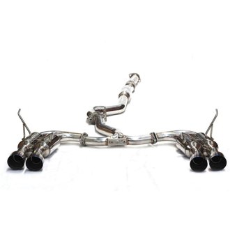 08-14 Subaru WRX Hatchback Gemini/R400 Stainless Steel Tip Cat-back Exhaust