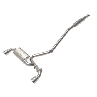 Takeda 3 IN 304 Stainless Steel Cat-Back Exhaust w/ Polished Tips