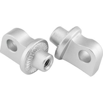 Splined Peg Adapter Silver