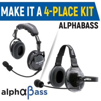 Rear Seat Expansion Kit W/ Helmet Kits Or Headsets /Ultimate Headset - Over The Head