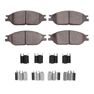 R1 Ceramic Pads and Hardware Kit
